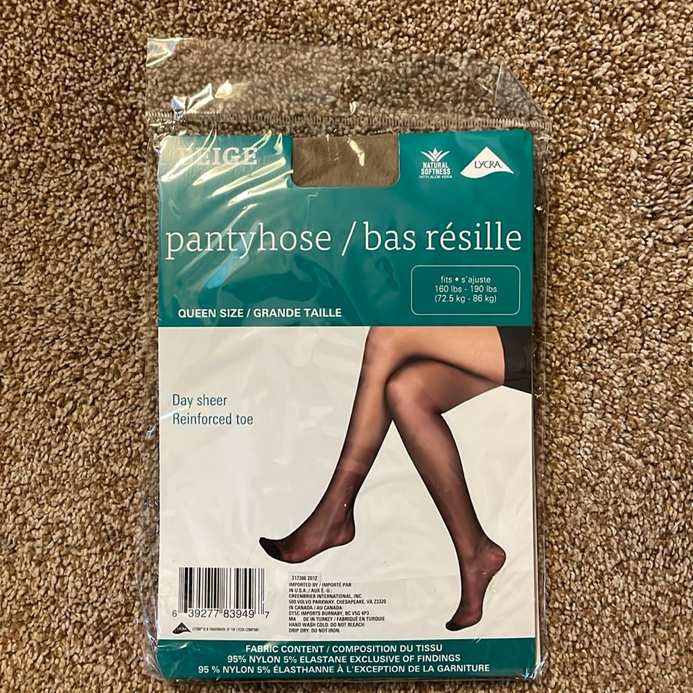 Beige Pantyhose Queen size